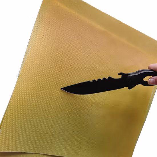 Китайская фабрика простого саржевого переплетения, устойчивая к проколам, устойчивая к проколам арамидная ткань для продажи