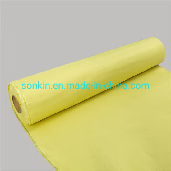 Огнестойкая 1500d 200GSM Кевлар PARA Арамидная огнестойкая тканая ткань